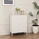 black media storage cabinet